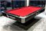 Rasson Victory II American Pool Table In Black with Red Cloth - Installation