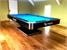 Rasson Victory II American Pool Table In Black with Tournament Blue Cloth - Installation