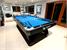 Rasson Ox American Pool Table In Black with Tournament Blue Cloth - Installation