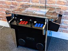 GamePro Invader Infinity 3-Sided Cocktail Arcade Machine: Warehouse Clearance