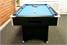 Signature Dean Wood Bed American Pool Table in Black - End