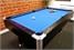 Signature Dean Wood Bed American Pool Table in Black - Play Surface