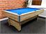 Signature Dean Wood Bed American Pool Table In Grey Oak