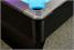 Signature Douglas Wood Bed American Pool Table In Black - Corner Pocket Cap