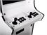 Apex Upright Arcade Machine - White Finish Black Buttons - Panel