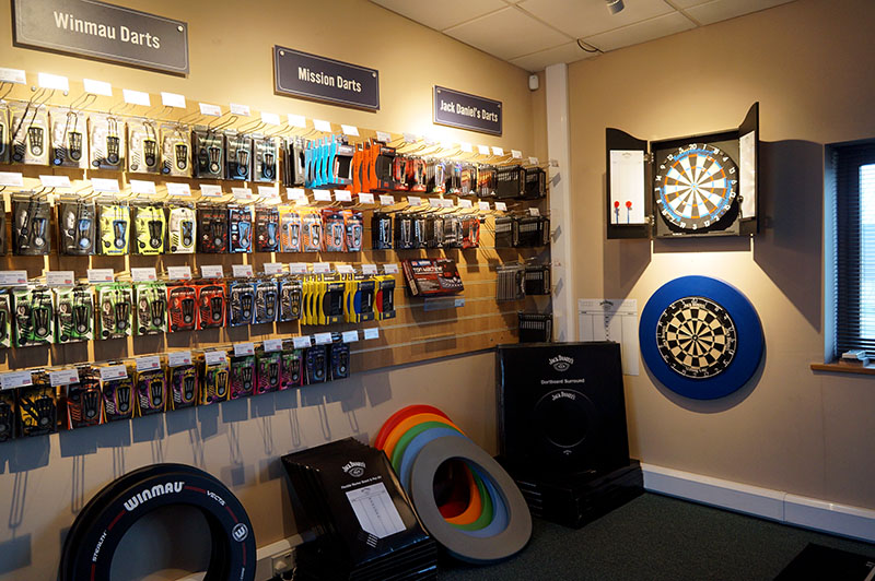 Mission Coloured Foam Dartboard Surrounds - In Showroom