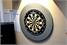 Mission Coloured Foam Dartboard Surrounds - Grey - On Wall