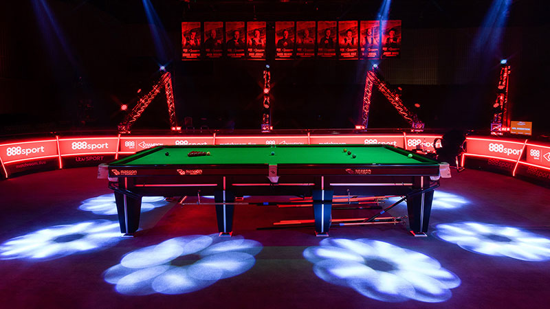 Rasson Magnum II Snooker Table - Tournament Setup