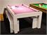 Signature Hawkes Pool Dining Table - High Gloss White Finish - Warehouse Clearance - Showroom