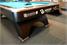 Rasson Ox II American Pool Table In Black - End