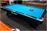 Rasson Ox II American Pool Table In Black - High Angle