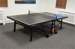 Rasson S2260 Indoor Table Tennis Table: Black Finish