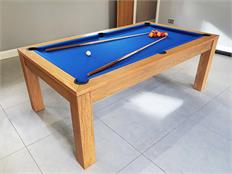 Signature Chester Oak Pool Dining Table: 6ft, 7ft