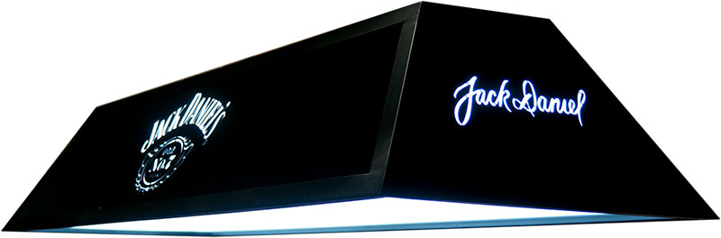 Jack Daniel's 3D Effect Pool Table Light