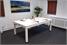 Signature Strickland American Pool Dining Table In White - Dining Tops On