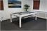 Signature Strickland American Pool Dining Table In White