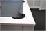 Signature Strickland American Pool Dining Table In White - Corner Pocket