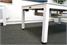 Signature Strickland American Pool Dining Table In White - Legs