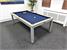 Signature Strickland American Pool Dining Table In Grey And Light Oak