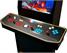 ArcadePro Ultra 4 Player Upright Arcade Machine In Ultra Black - Control Panel (White Cutout)