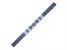 3/4 Diamond Leatherette Cue Case - Black and Grey