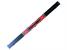 3/4 Diamond Leatherette Cue Case - Black and Red