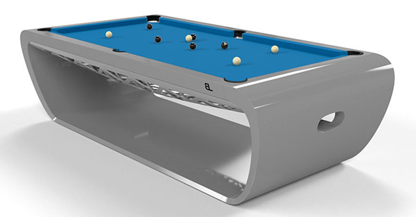 Billards Toulet Blacklight Pool Table - Lacquer Gloss Finish