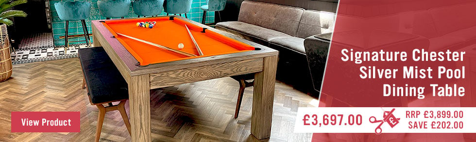 Signature Chester Pool Dining Table - Oak