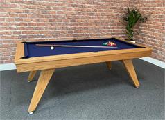 Signature Sexton Oak Pool Dining Table - 7ft Warehouse Clearance