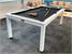 Signature Strickland American Pool Dining Table In White - Installation
