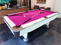 Signature Jefferson American Pool Table: White - 7ft, 8ft