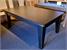 Gatley Classic Pool Dining Table In Black - Dining Tops On