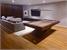 Xavigil Matrix Luxury Pool Dining Table - Walnut Finish - Installation