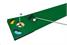 PGA Tour Golf 6ft Putting Mat with Collapsible Putter - End