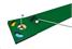PGA Tour Golf 6ft Putting Mat with Collapsible Putter - End