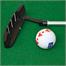 PGA Tour Golf 6ft Putting Mat with Collapsible Putter - Guide Ball