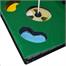 PGA Tour Golf 6ft Putting Mat with Collapsible Putter - Water Hazard