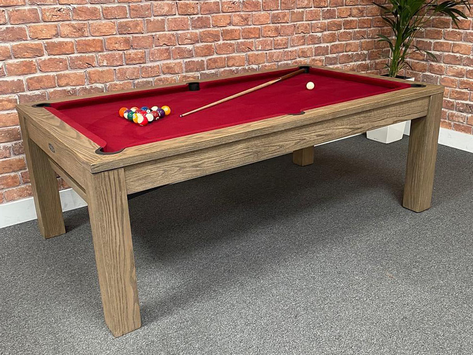 Signature Chester Silver Mist 7ft Pool Dining Table Warehouse Clearance