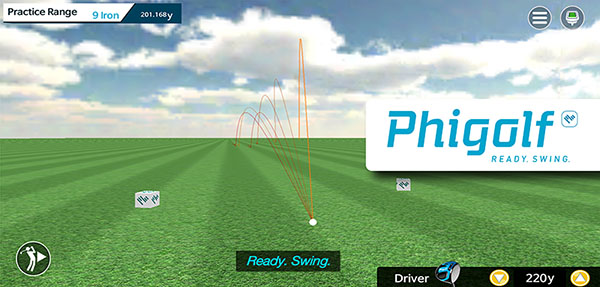 Phigolf App Screenshot