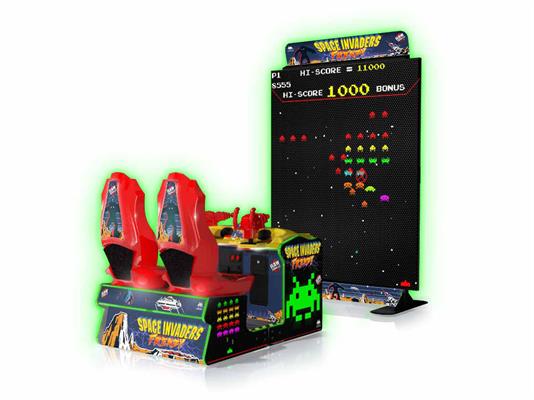 Space Invaders Frenzy Arcade Machine