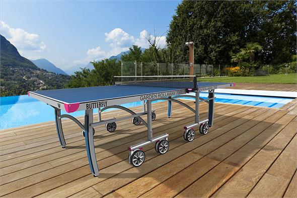 Butterfly Outdoor Garden Rollaway 7000 Table Tennis Table
