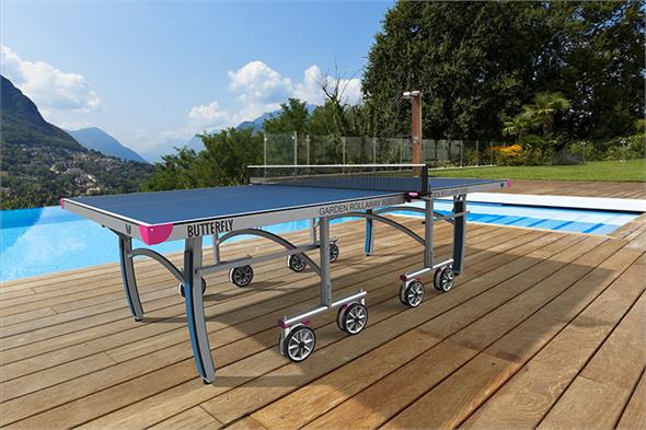 Butterfly Outdoor Garden Rollaway 6000 Table Tennis Table