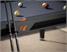 Cornilleau Hyphen Outdoor Pool Table - Dark Grey Finish with Terracotta Pockets - Frame