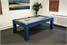 Signature Warwick Pool Dining Table in Midnight Blue