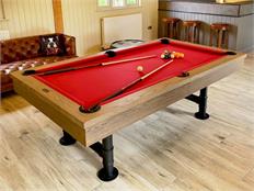 Signature Marshall Silver Mist Pool Dining Table - 7ft
