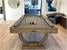 Signature Huntsman Pool Dining Table - Silver Mist Finish with Grey Cloth