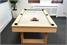 Signature Burton American Pool Dining Table - End View