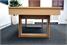 Signature Burton American Pool Dining Table - Low Angle End View