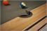 Brunswick Billiards Hickory American Pool Table - Top Rail