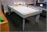 Billards Montfort Granville Pool Dining Table In Satin Grey: Showroom Clearance - In Showroom